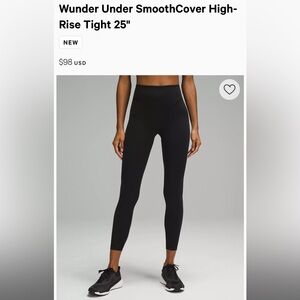 wunderunder lululemon luxtreme leggings